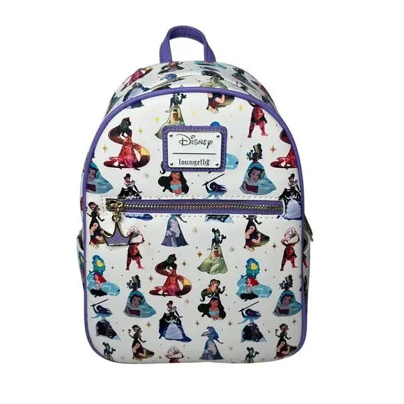 Loungefly | Bags | Loungefly White Purple Disney Princess  display picture 2